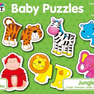 GALT Puzzle pre najmenších - Zvieratká v džungli 2.