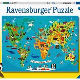 Ravensburger  Zvieracia svetová mapa 150 dielikov značky Ravensburger