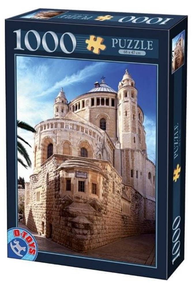 D-Toys  Puzzle Chrám Zosnutie Panny Márie,  Jeruzalem 1000 dielikov značky D-Toys