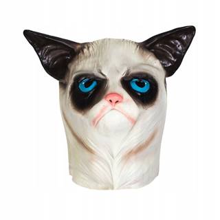 Korbi  Profesionálna latexová maska Grumpy Cat značky Korbi