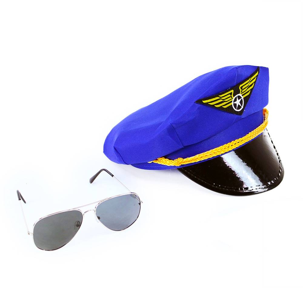 Rappa  Sada čiapka pilot s okuliarmi pre dospelých značky Rappa