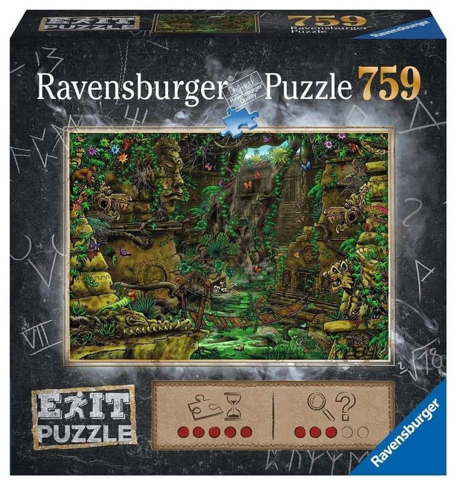 Ravensburger  Únikové EXIT puzzle Tajomný chrám 759 dielikov značky Ravensburger