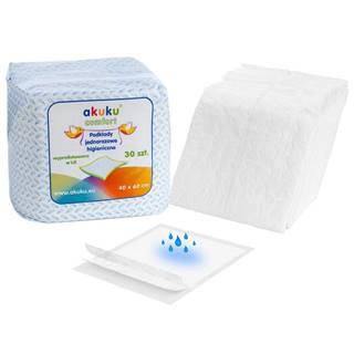AKUKU  Jednorazové hygienické podložky 40x60 - 30 ks značky AKUKU