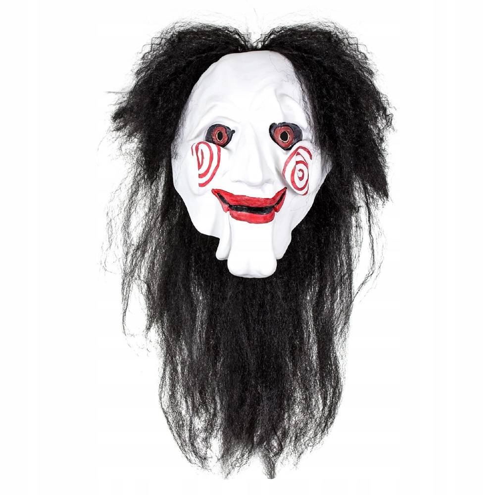 Korbi  Profesionálna latexová maska Jigsaw Puppet,  Halloween značky Korbi