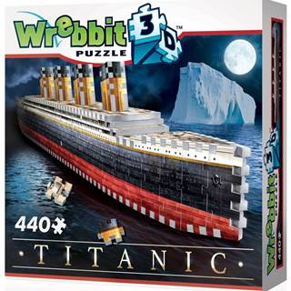 Distrineo WREBBIT 3D puzzle Titanic 440 dielikov