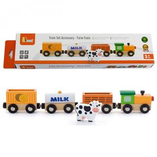 Viga Toys  Súprava príslušenstva k vlakom - farmársky vlak značky Viga Toys