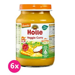 Holle  6x Bio Organic Vegetariánske karí (6 m+),  190 g značky Holle
