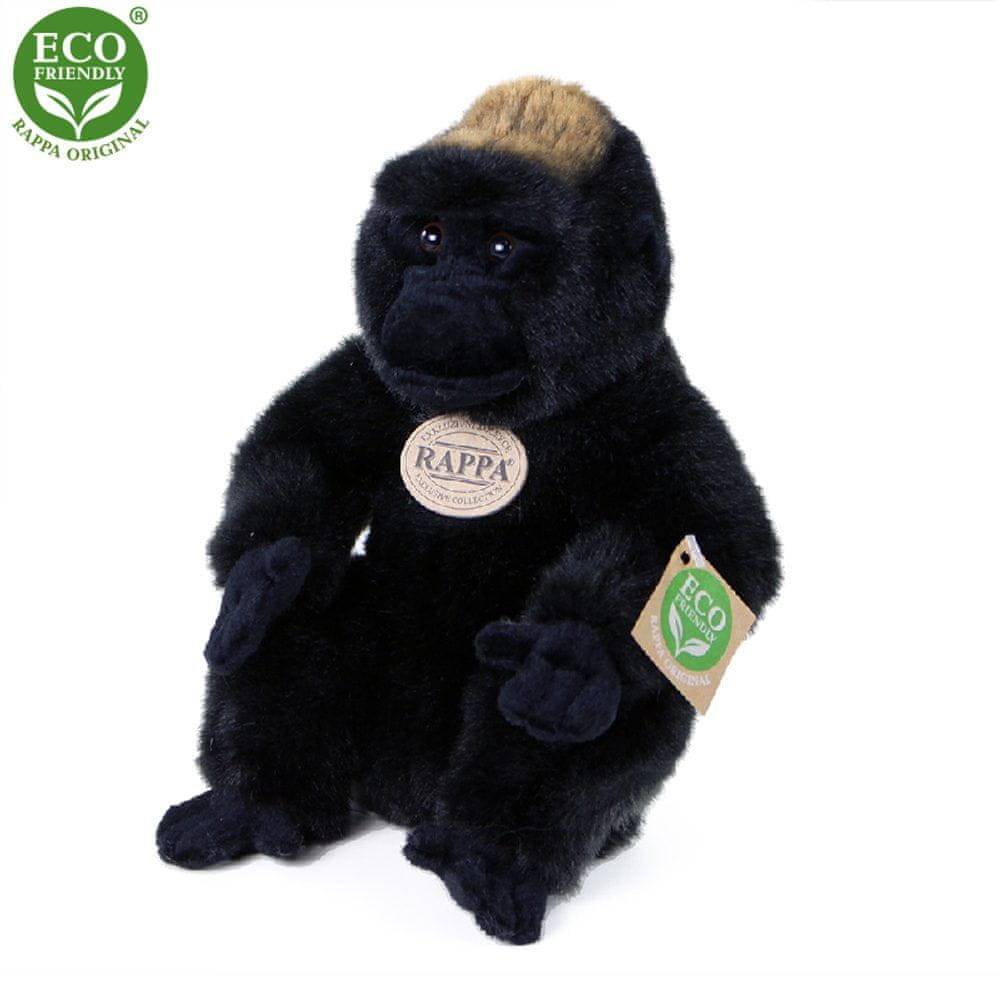 Rappa  Plyšová gorila sedenie 23 cm ekologicky priateľské značky Rappa