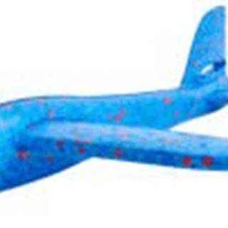 Kruzzel Penové hádzacie lietadlo 37cm modré ISO 9137