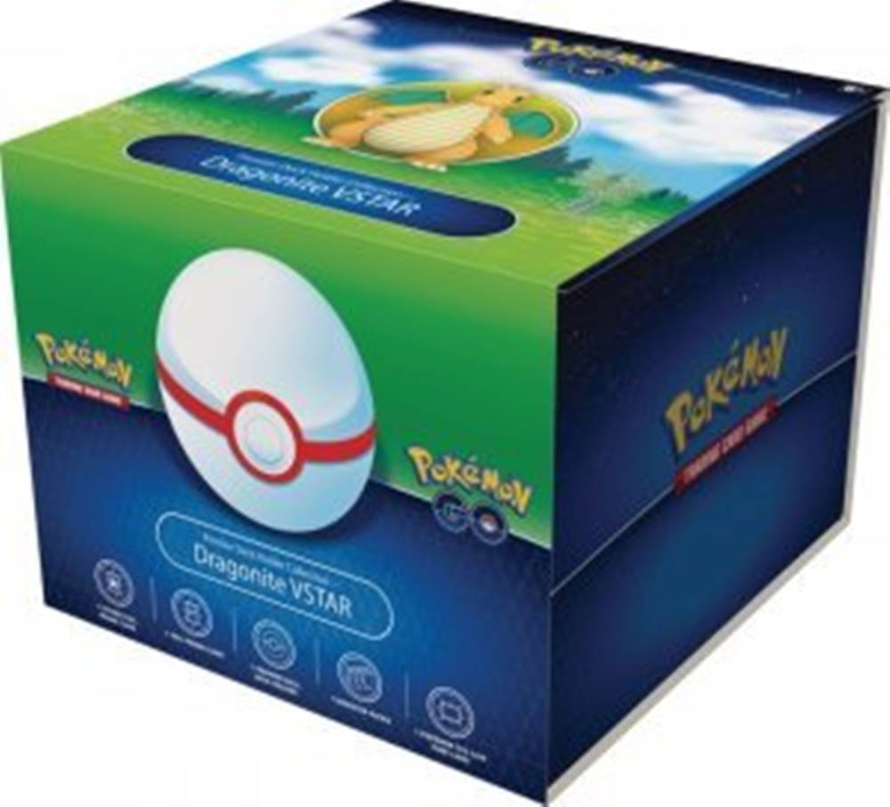 Pokémon  Zberateľské kartičky TCG  GO Dragonite VSTAR Premier Deck Holder Collection značky Pokémon