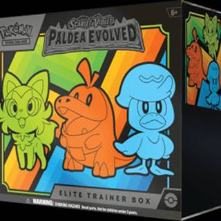Pokémon  Zberateľské kartičky TCG: SV02 Paldea Evolved - Elite Trainer Box značky Pokémon