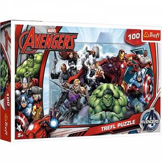 Puzzle Avengers Do akce - 100 dílků