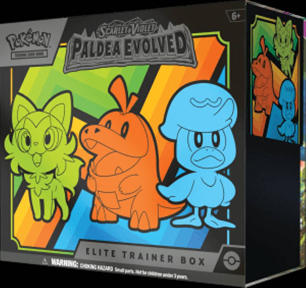 Pokémon  Zberateľské kartičky TCG: SV02 Paldea Evolved - Elite Trainer Box značky Pokémon