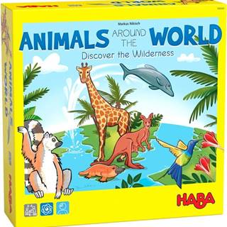 HABA  Spoločenská hra pre deti Zvieratká sveta značky HABA