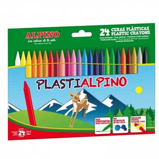 Alpino Balenie 24 voskoviek PlastiAlpino