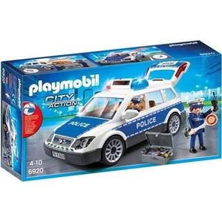 Playmobil PLAYMOBIL 6920,  Mesto,  Policajné auto s lampou a sirénou