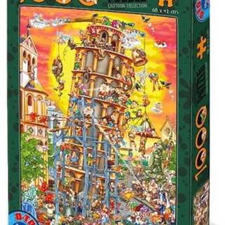 D-Toys Puzzle Šikmá veža v Pise 1000 dielikov
