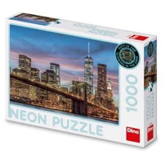 DINO Puzzle New York neón 1000 dielikov
