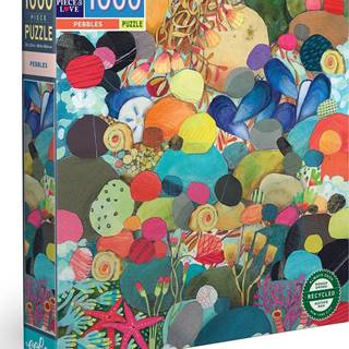 eeBoo  Štvorcové puzzle Kamienky 1000 dielikov značky eeBoo