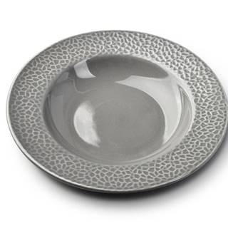  Hlboký tanier HUDSON 22 cm sivý