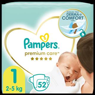 Pampers  Premium Care Plienky,  Veľkosť 1,  52 ks,  2kg-5kg značky Pampers