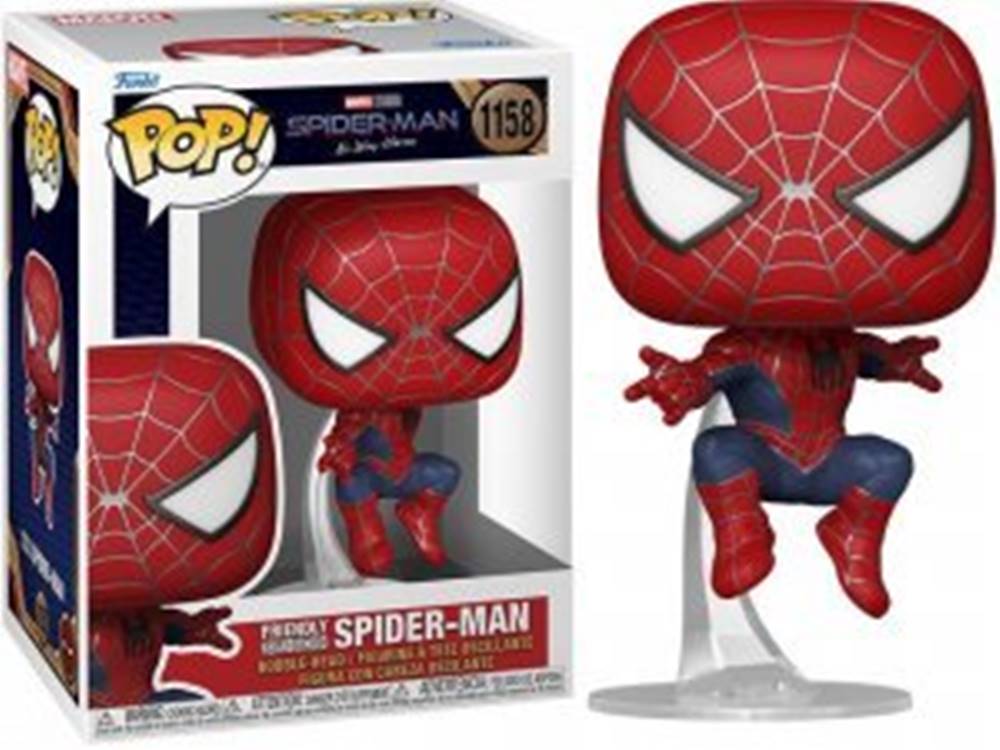 Funko  POP Zberateľská Figúrka Marvel Spider-Man No Way Home Friendly Neighborhood Spider-Man 1158 značky Funko
