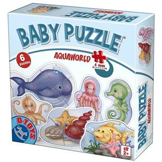 D-Toys  Baby puzzle Podmorský svet 6v1 (2-5 dielikov) značky D-Toys