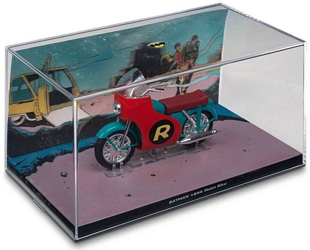 eaglemoss  Batman Robin Bike model kovový 1:43 značky eaglemoss